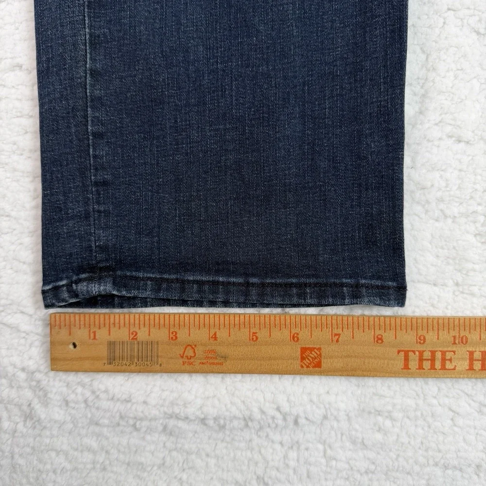 Lucky Brand 223 Straight Men's Blue Denim Jeans Size 38x30 Pants Stretch